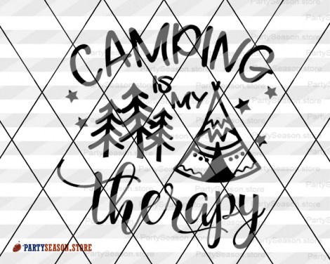 camping is my therapy tent Party season 3